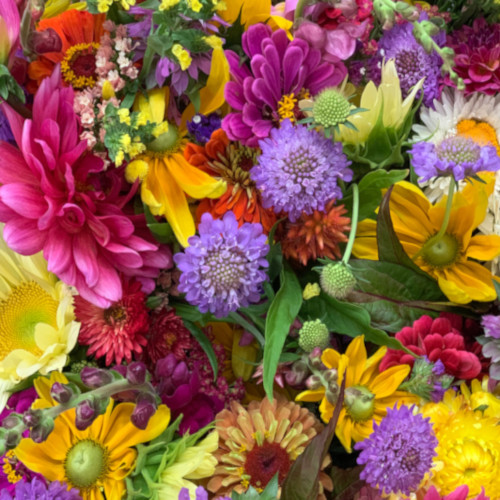 Fancy Fall Bouquet Image